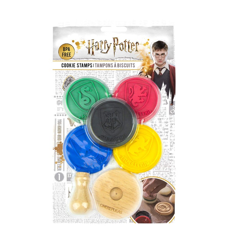 Cinereplicas Harry Potter - Cookie Stamps - Set of 5 - Official - All Hogwarts House - Image 2